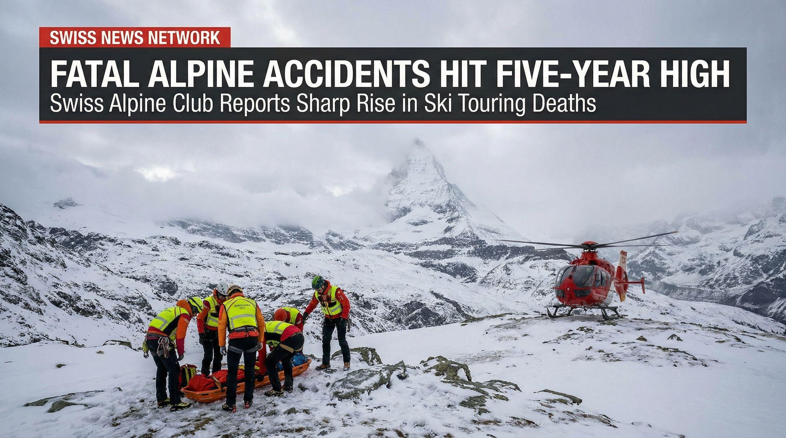 Fatal Alpine Accidents Hit Five-Year High
