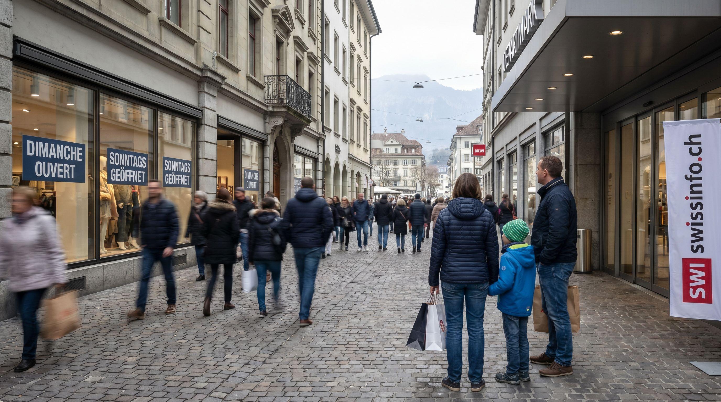 Federal Council Backs Plan for More Sunday Shopping in Switzerland