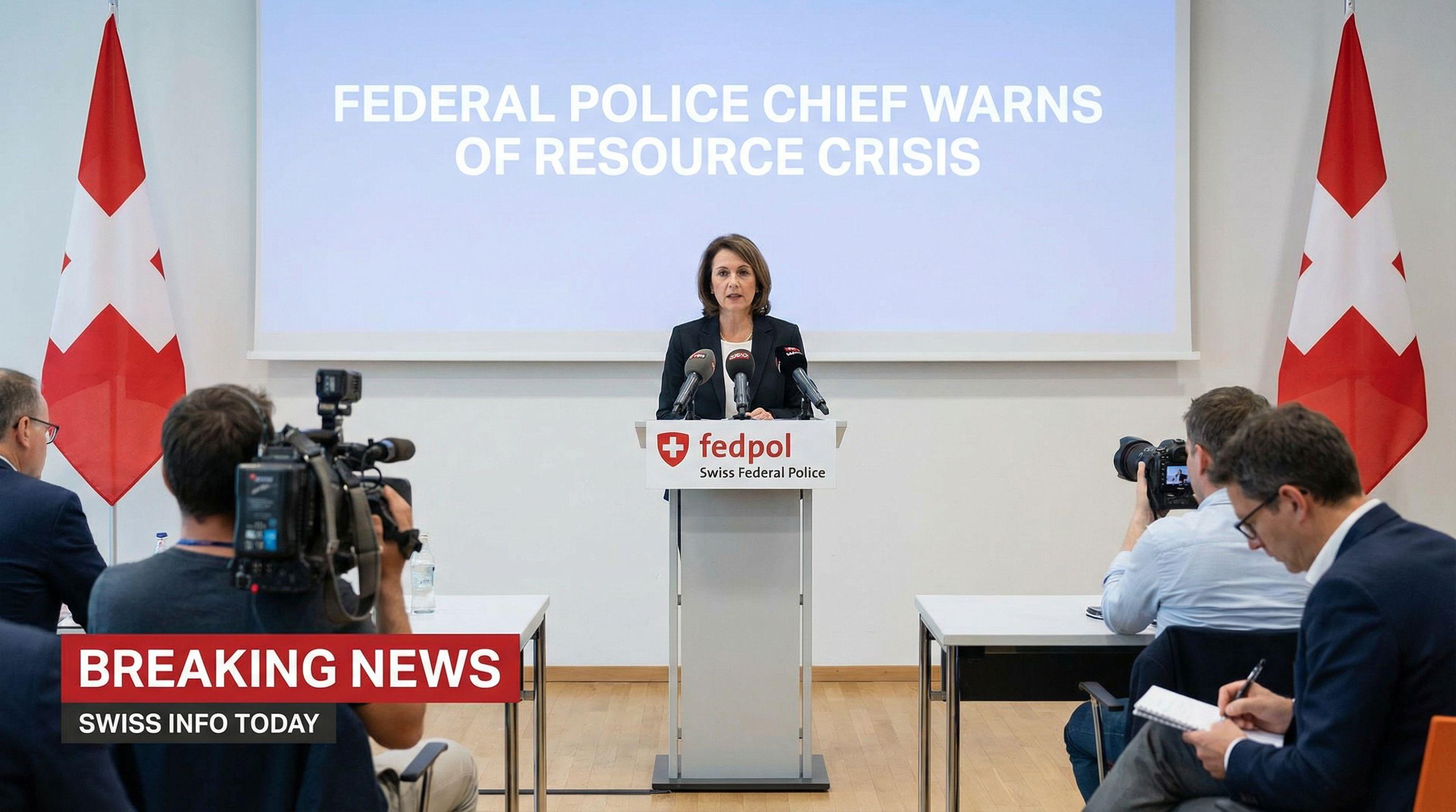 Federal Police Chief Warns of Resource Crisis in Swiss Security