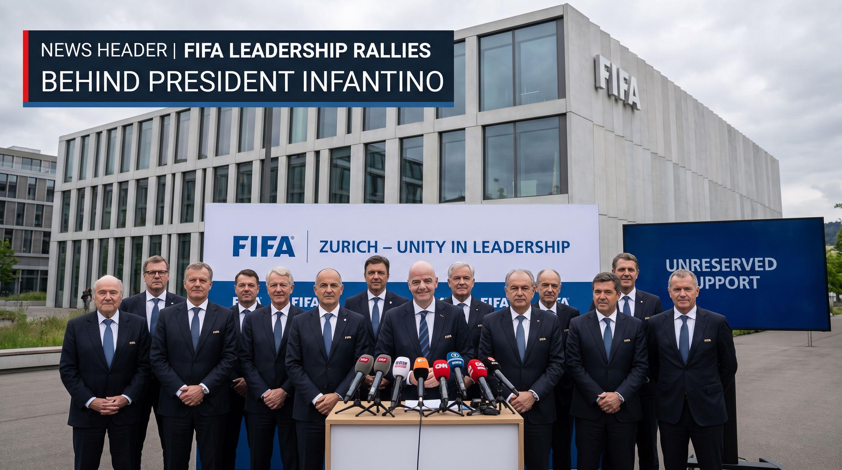 FIFA Leadership Rallies Behind President Infantino Amid World Cup Deal Criticism