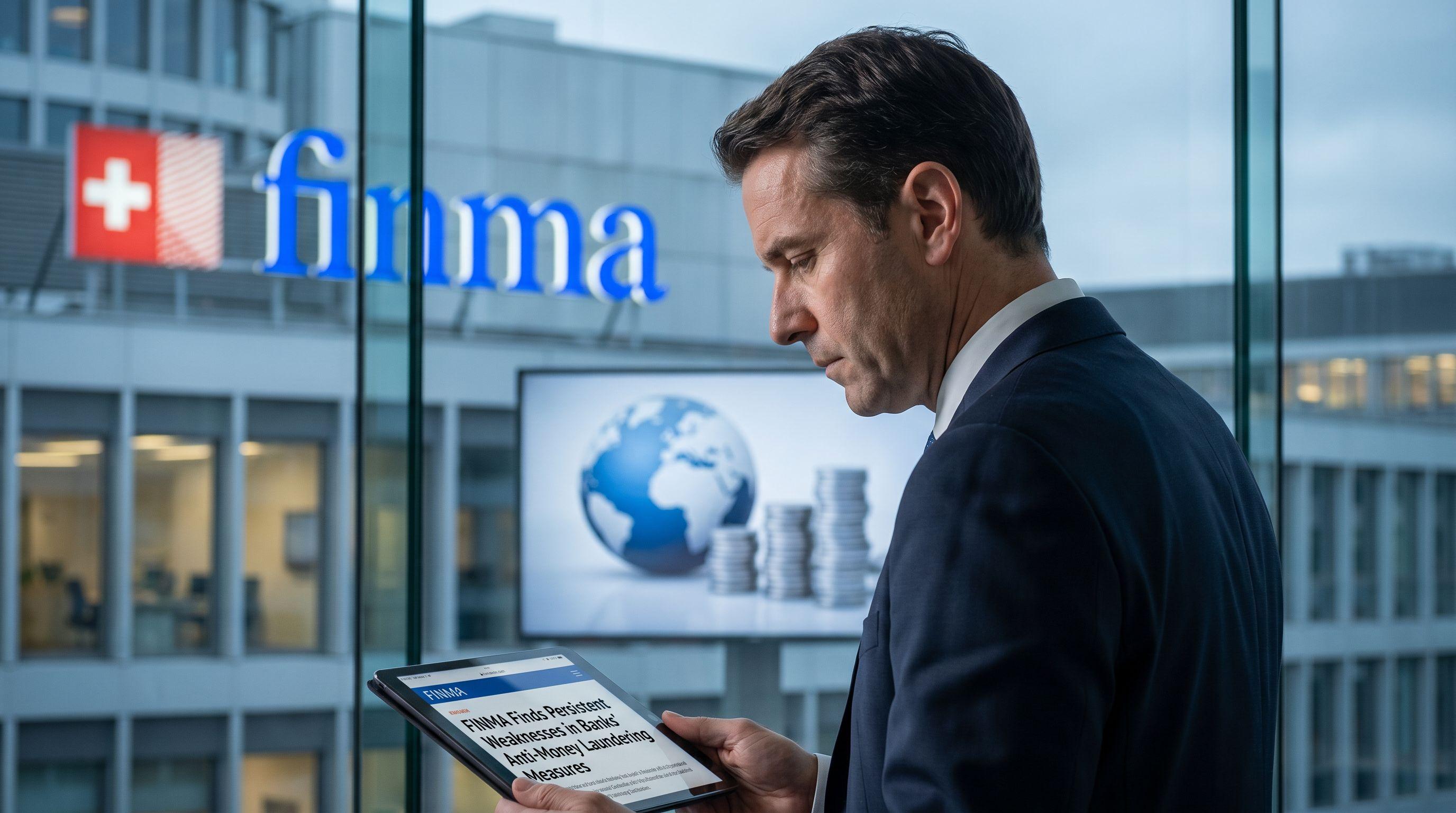 FINMA Finds Persistent Weaknesses in Banks' Anti-Money Laundering Measures