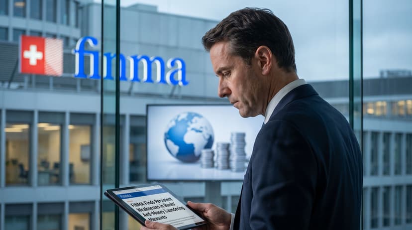 FINMA Finds Persistent Weaknesses in Banks' Anti-Money Laundering Measures