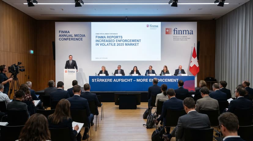 FINMA Reports Increased Enforcement in Volatile 2025 Market