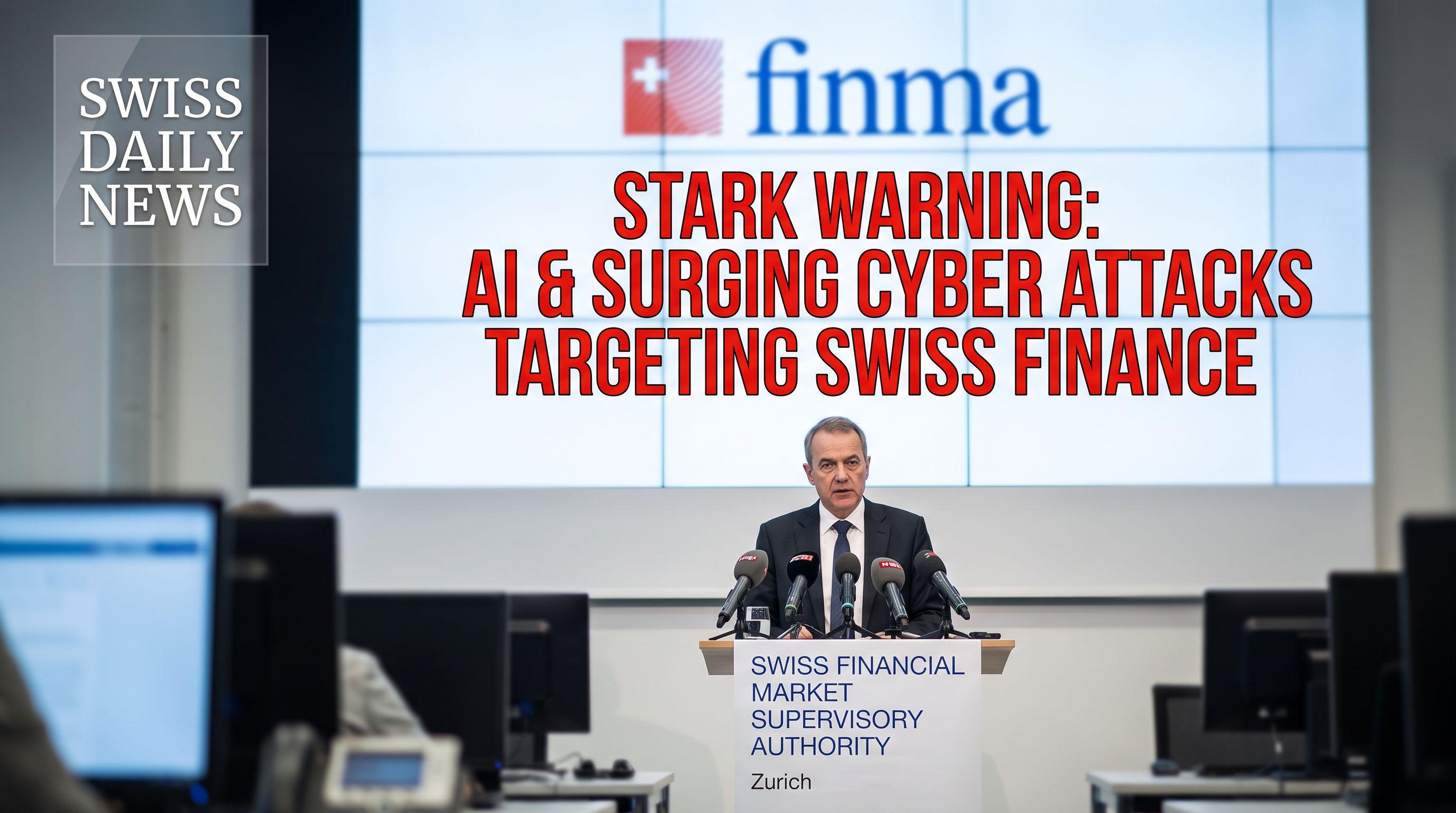 FINMA Issues Stark Warning on AI and Surging Cyber Attacks Targeting Swiss Finance