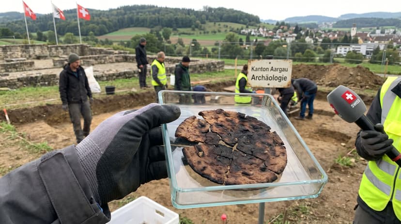 First-Ever Roman Bread Discovered by Archaeologists in Switzerland