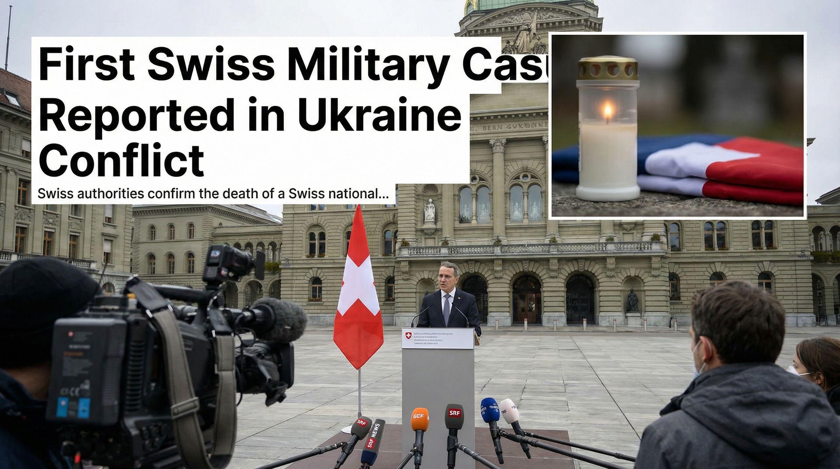 First Swiss Military Casualty Reported in Ukraine Conflict