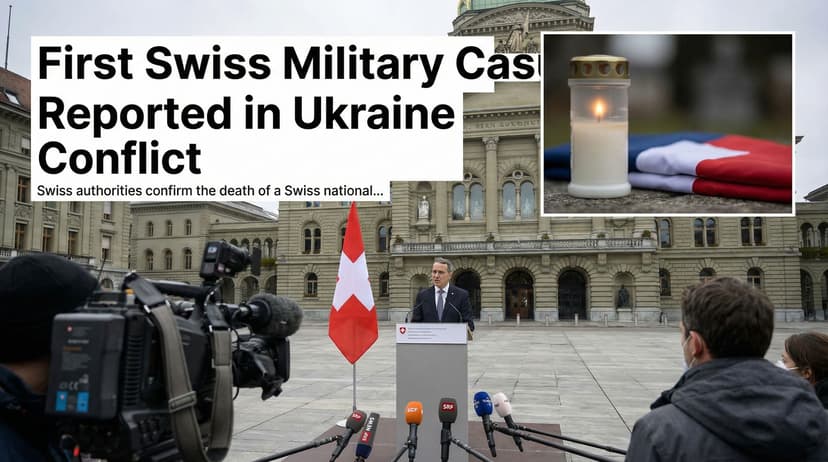 First Swiss Military Casualty Reported in Ukraine Conflict