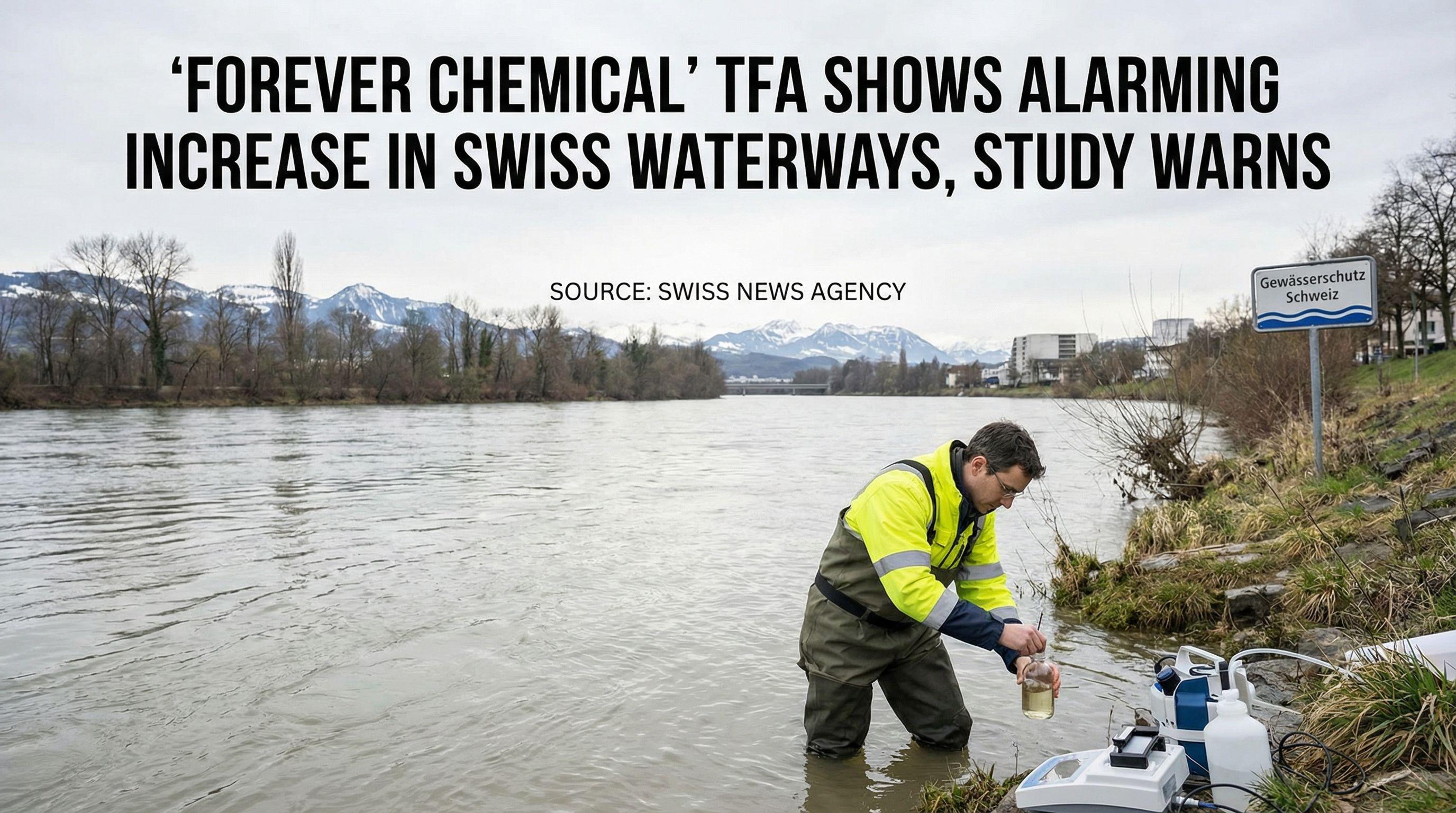'Forever Chemical' TFA Shows Alarming Increase in Swiss Waterways, Study Warns