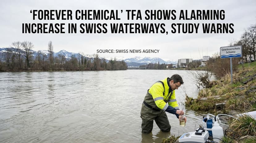 'Forever Chemical' TFA Shows Alarming Increase in Swiss Waterways, Study Warns