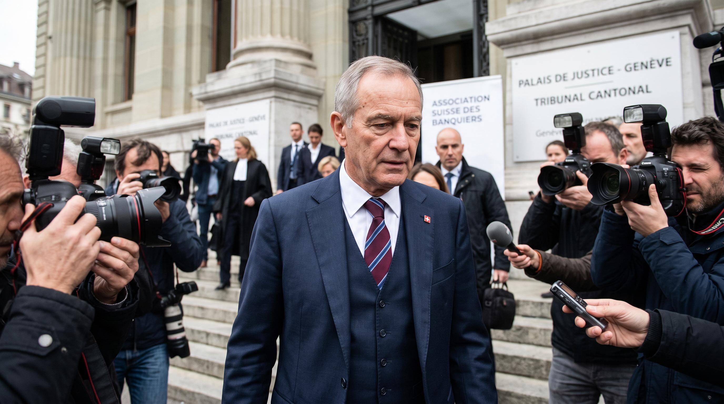 Former Swiss banking chief faces trial in alleged Kuwaiti bribery case