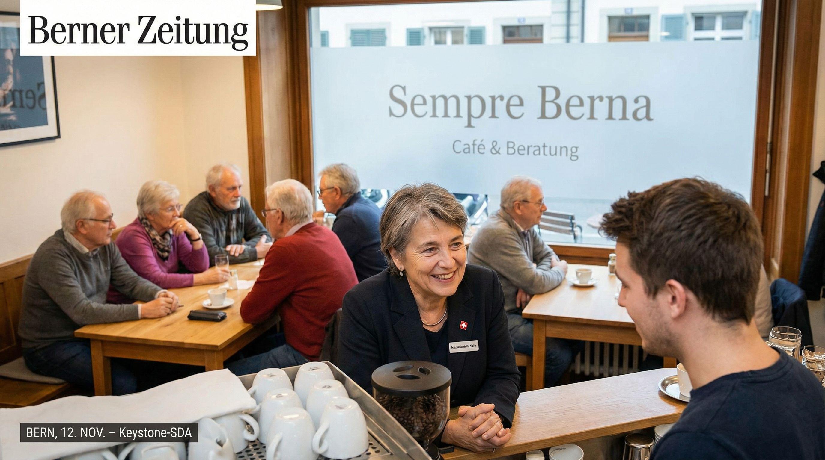 Former Swiss Police Chief Opens Innovative Social Café in Bern