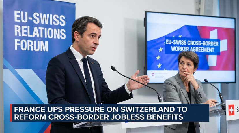 France Ups Pressure on Switzerland to Reform Cross-Border Jobless Benefits
