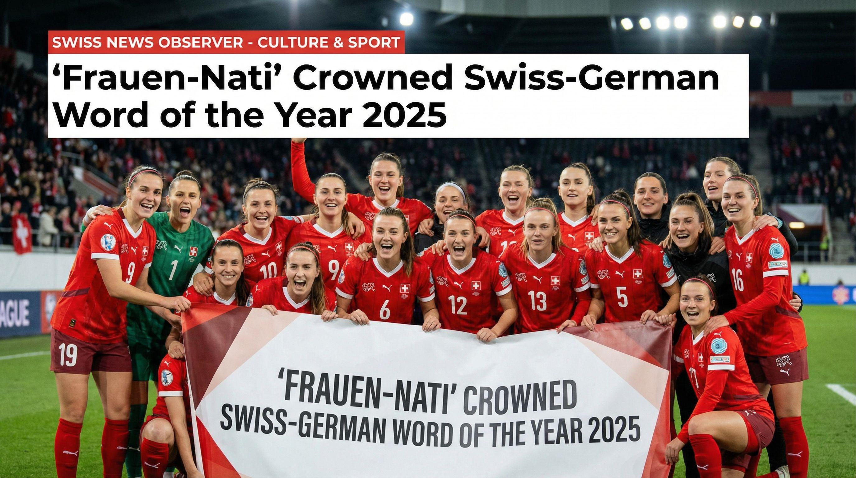'Frauen-Nati' Crowned Swiss-German Word of the Year 2025