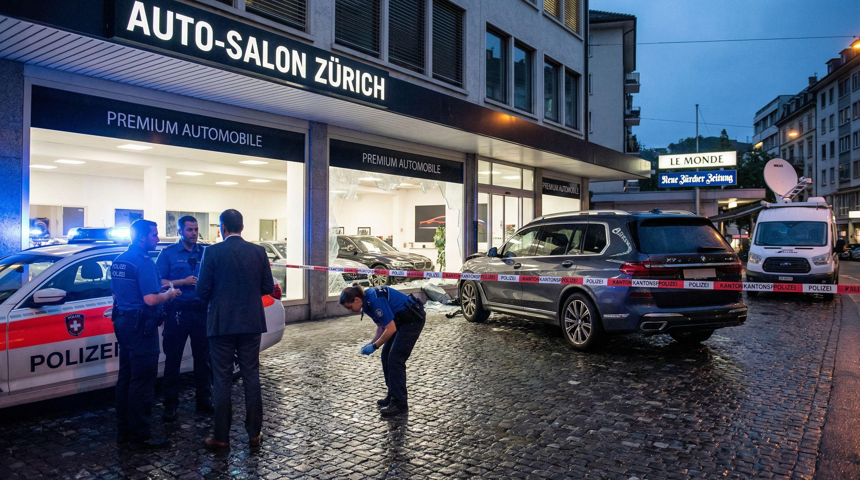 French crime gangs target Swiss luxury car dealerships