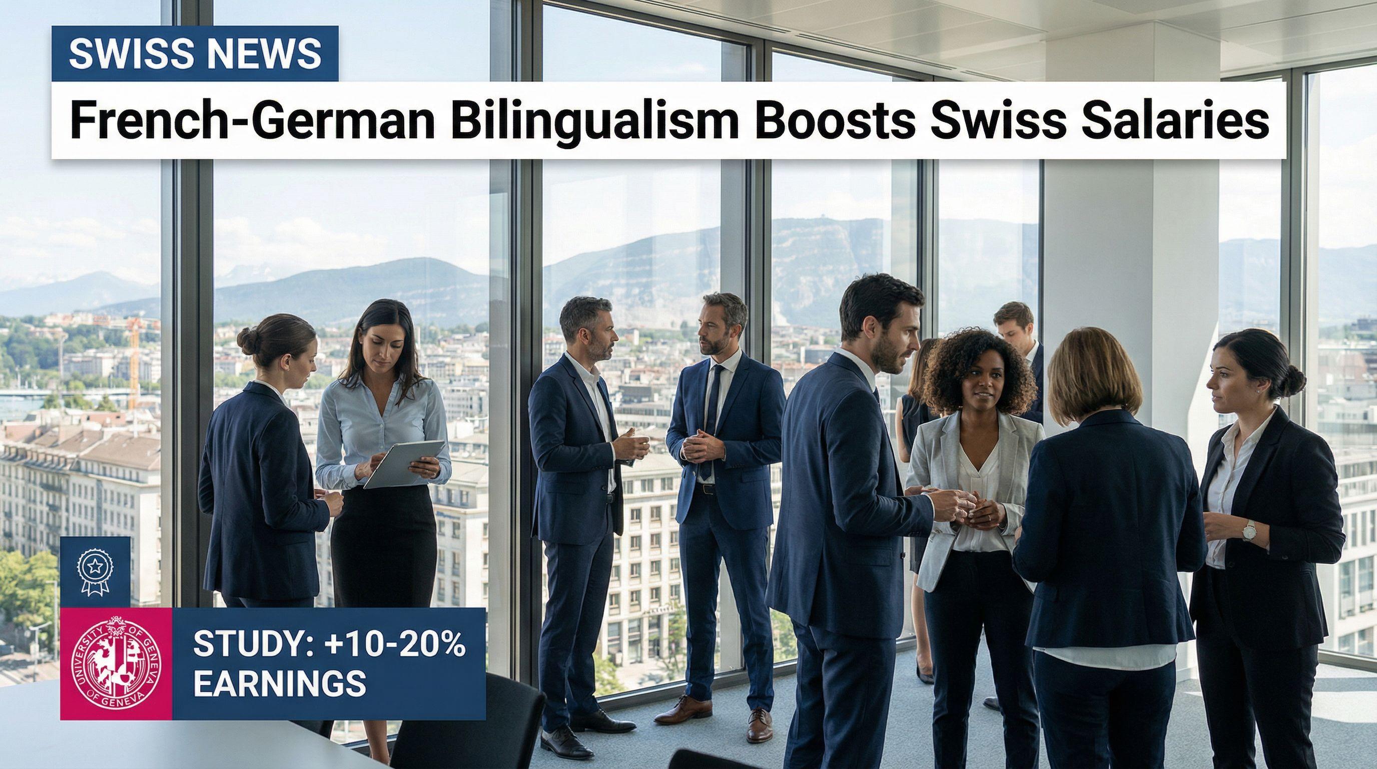 French-German Bilingualism Boosts Swiss Salaries