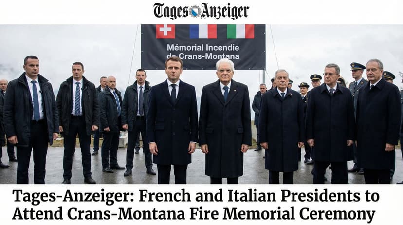 French and Italian Presidents to Attend Crans-Montana Fire Memorial Ceremony