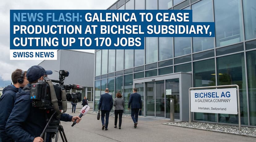 Galenica to Cease Production at Bichsel Subsidiary, Cutting Up to 170 Jobs
