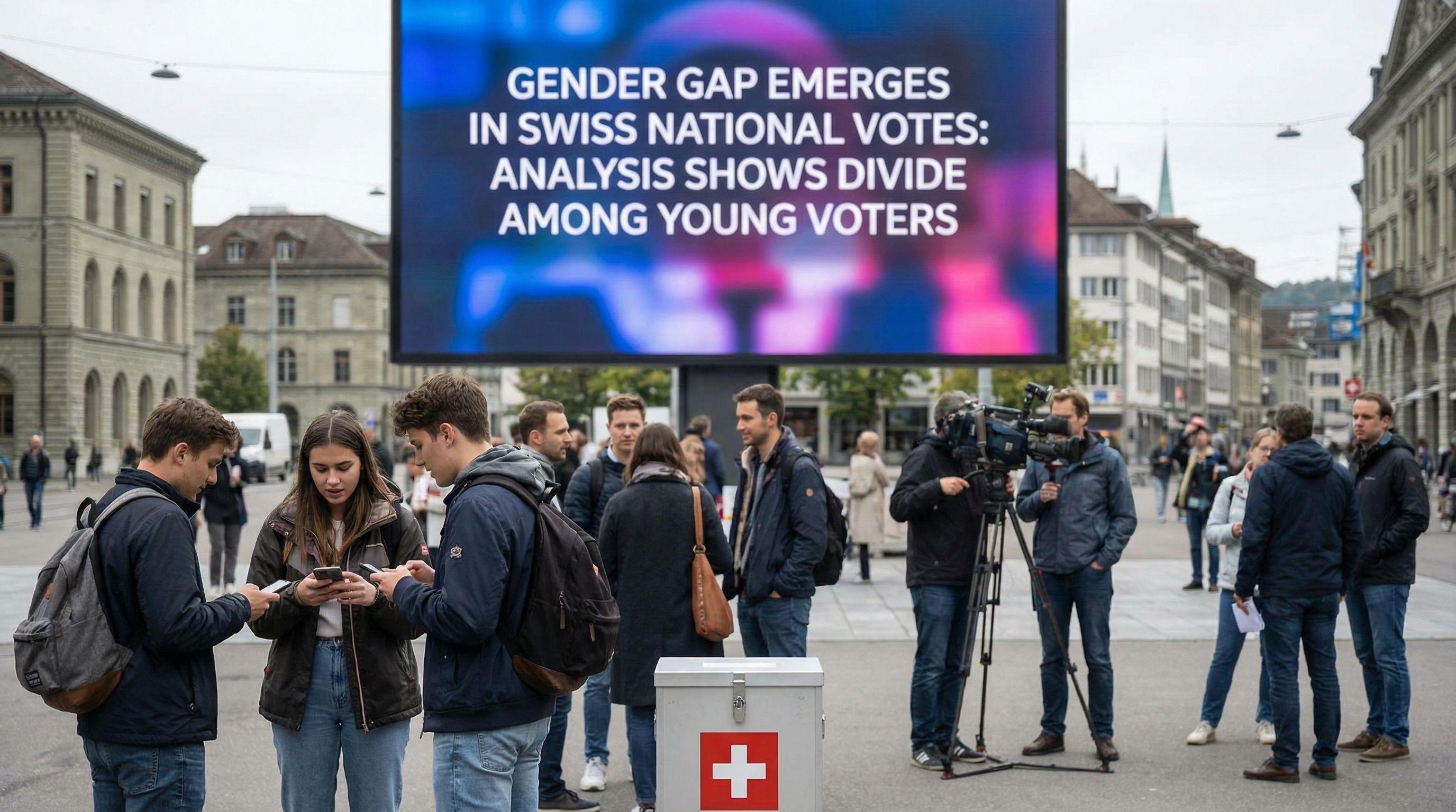 Gender Gap Emerges in Swiss National Votes