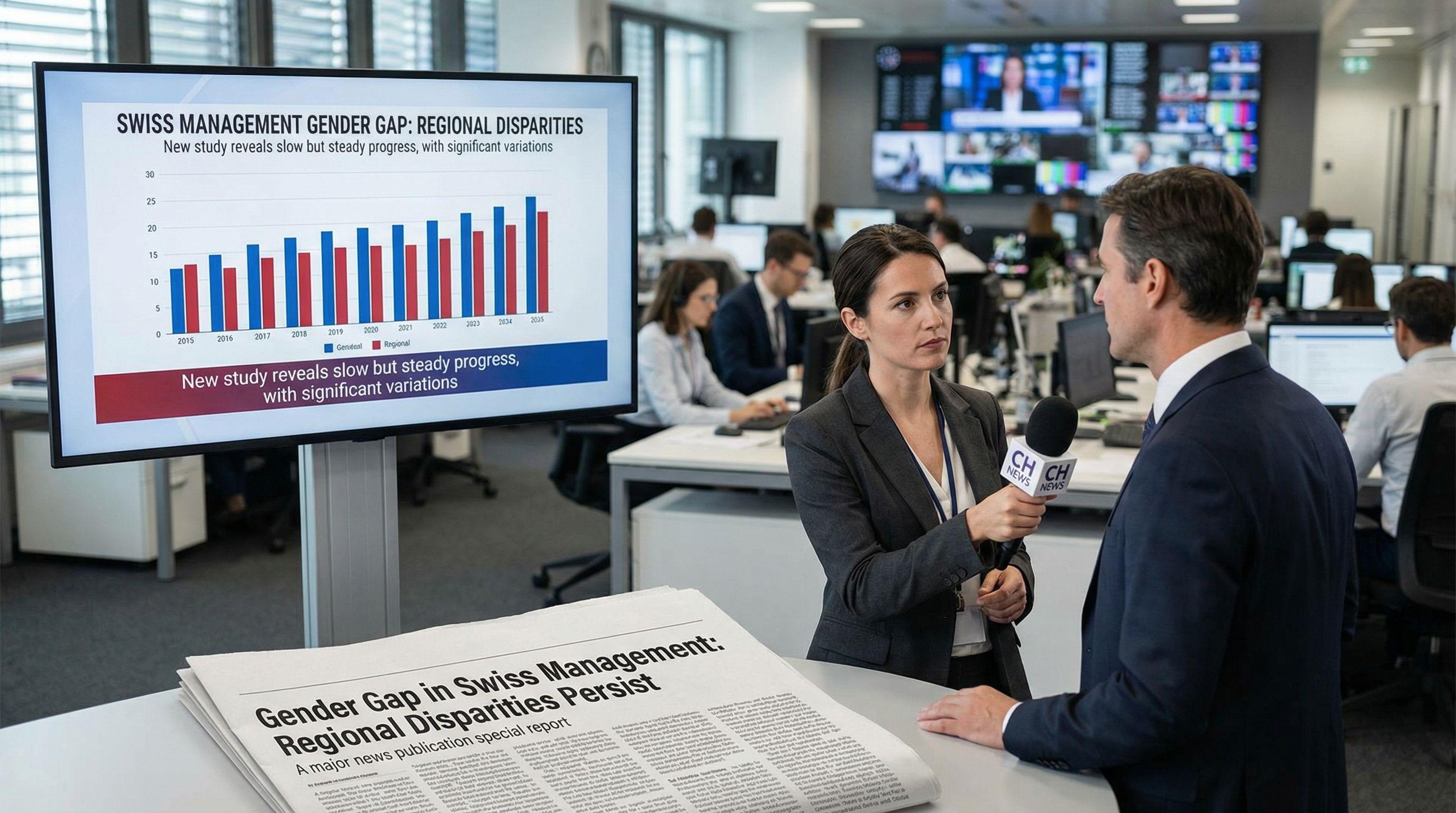Gender Gap in Swiss Management: Regional Disparities Persist