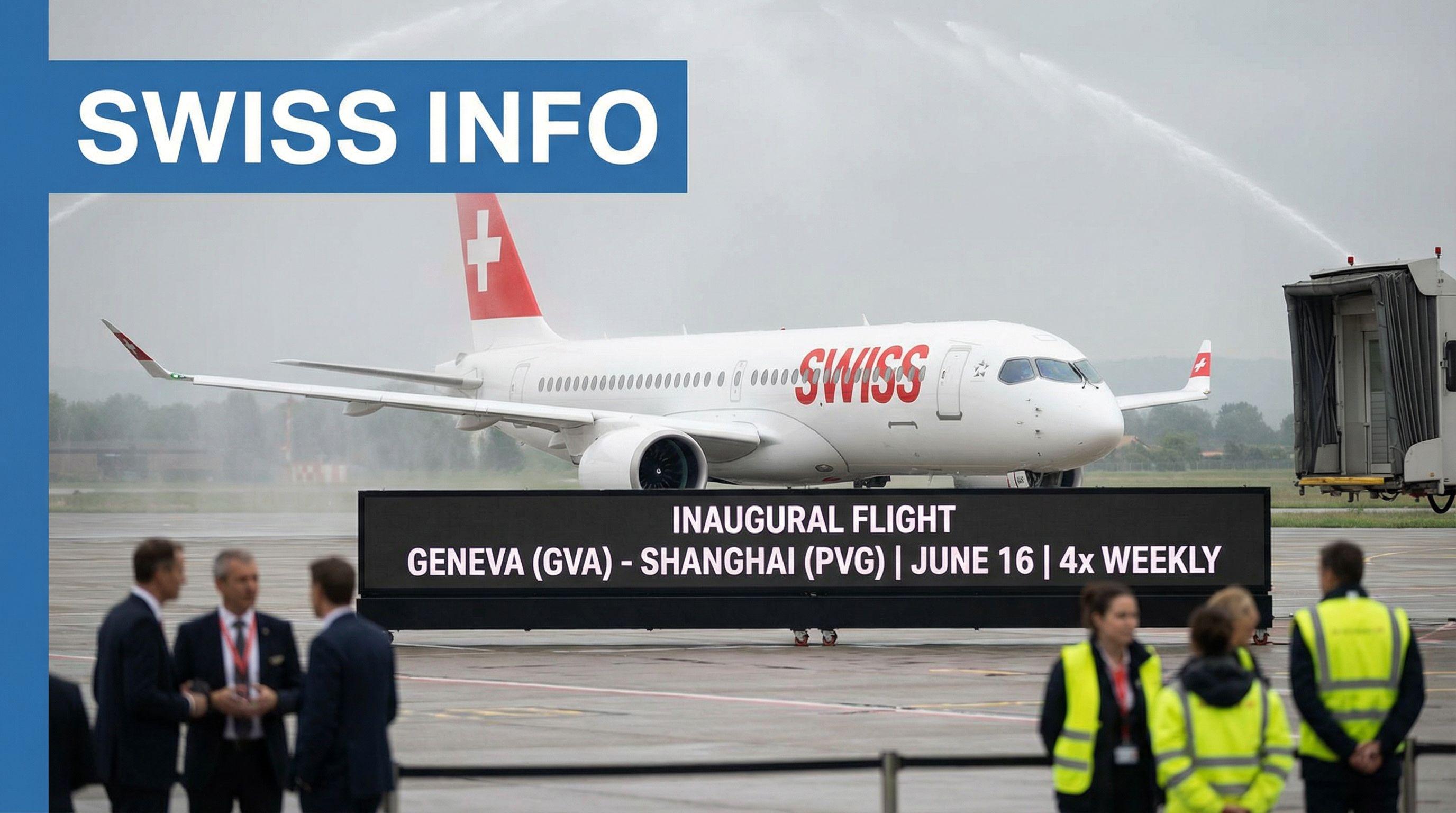 Geneva Airport Launches Direct Shanghai Flights