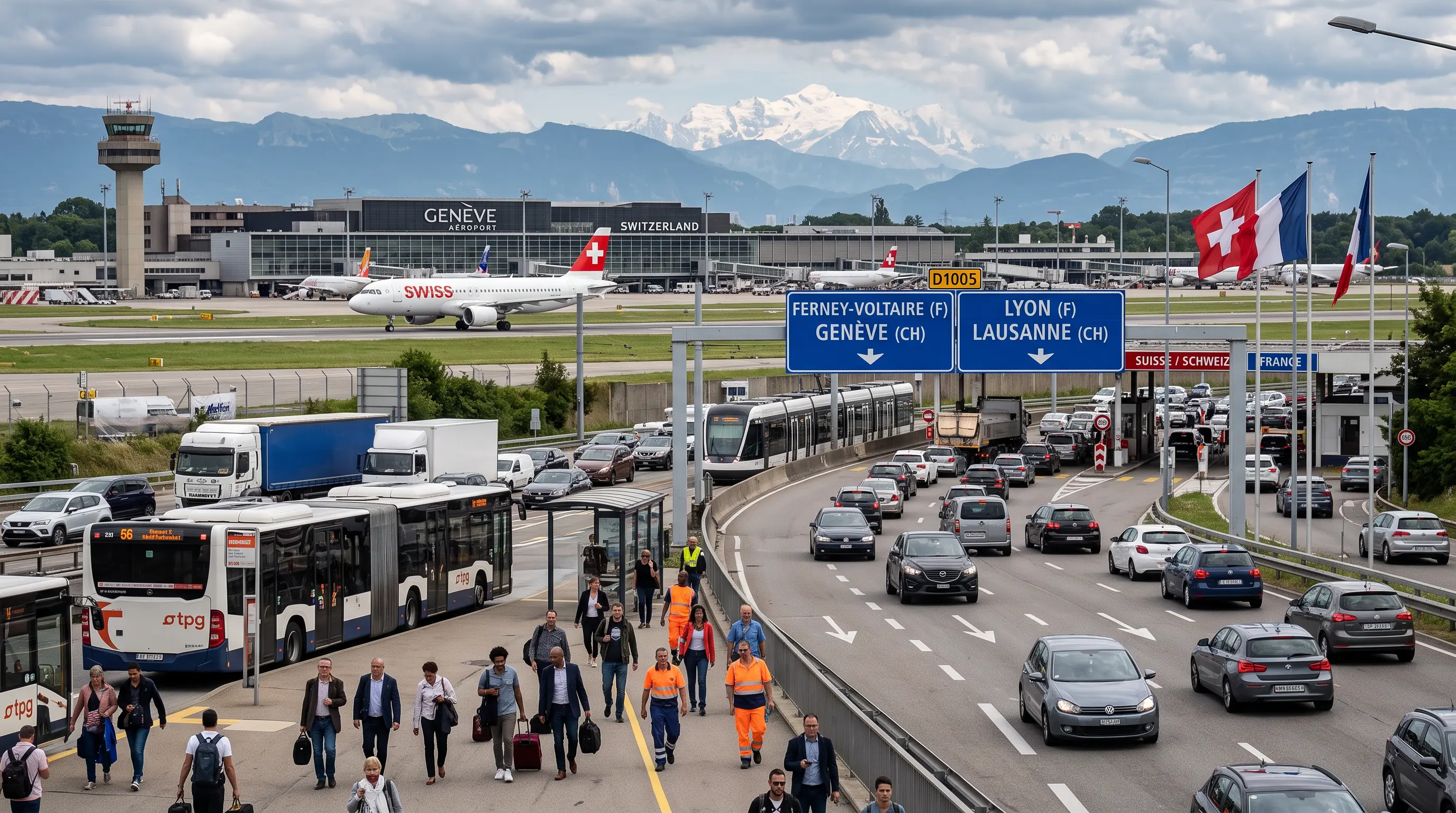 Geneva airport’s economic reach extends well beyond Switzerland