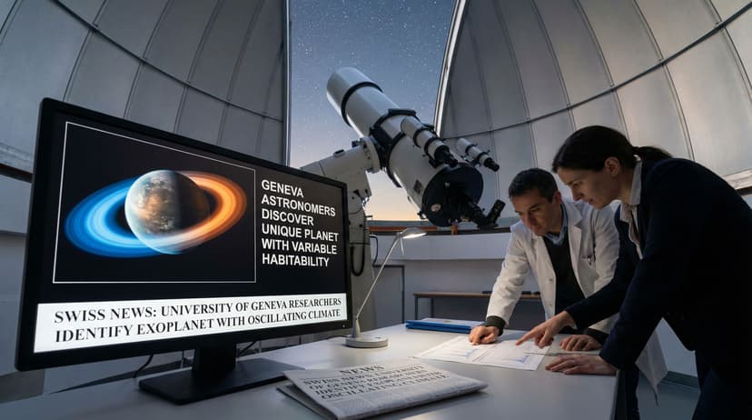 Geneva Astronomers Discover Unique Planet with Variable Habitability