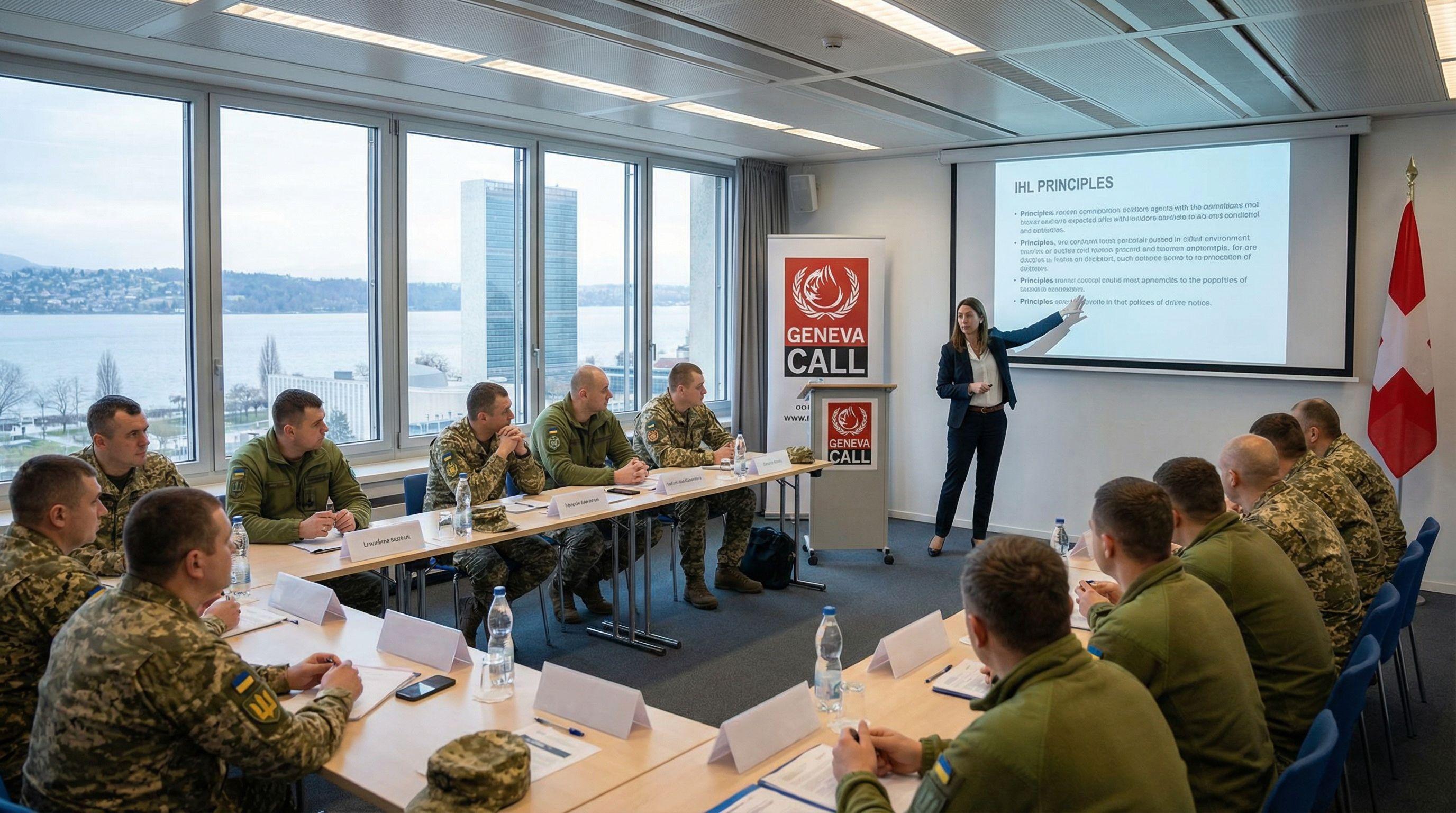 Geneva-Based NGO Trains Ukrainian Army in International Humanitarian Law
