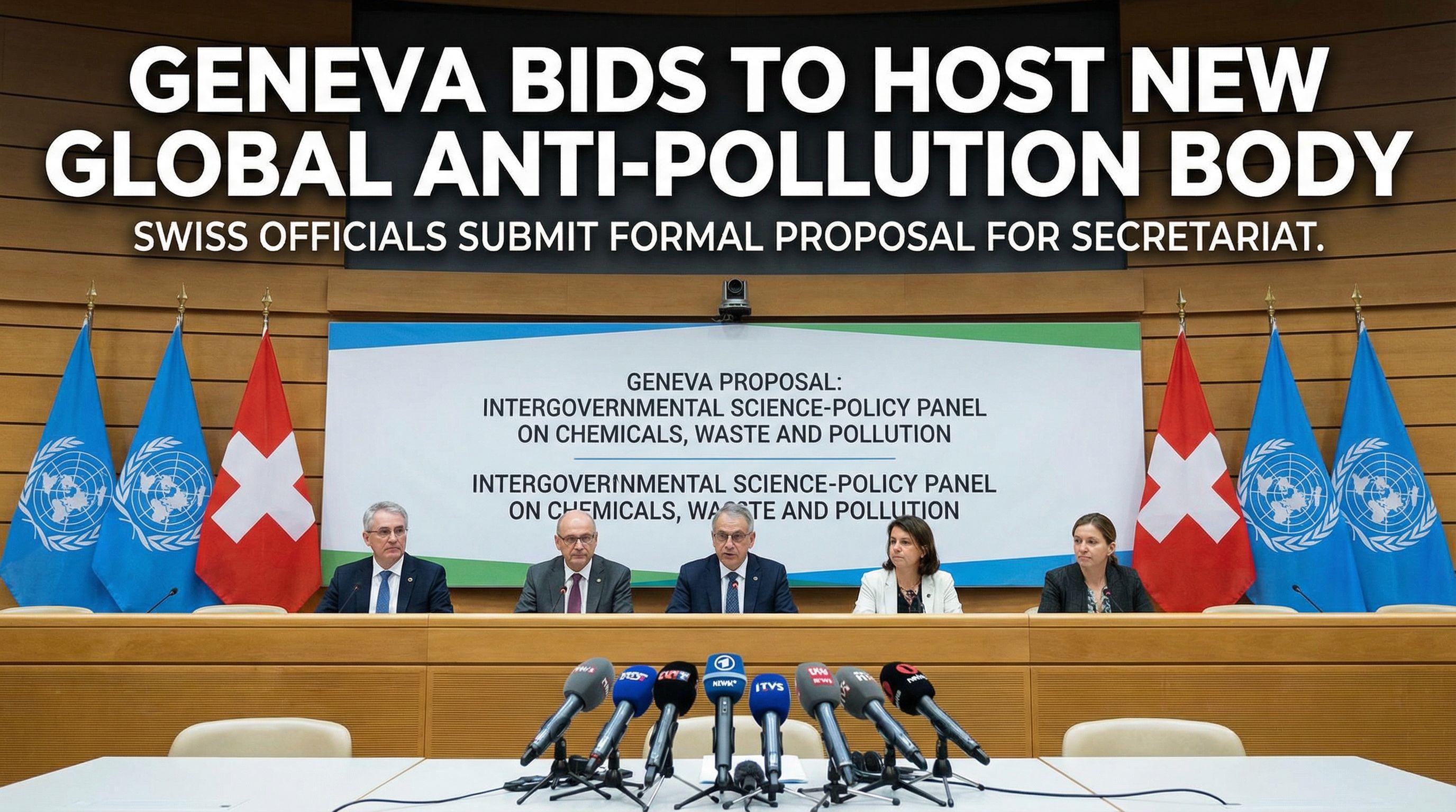 Geneva Bids to Host New Global Anti-Pollution Body