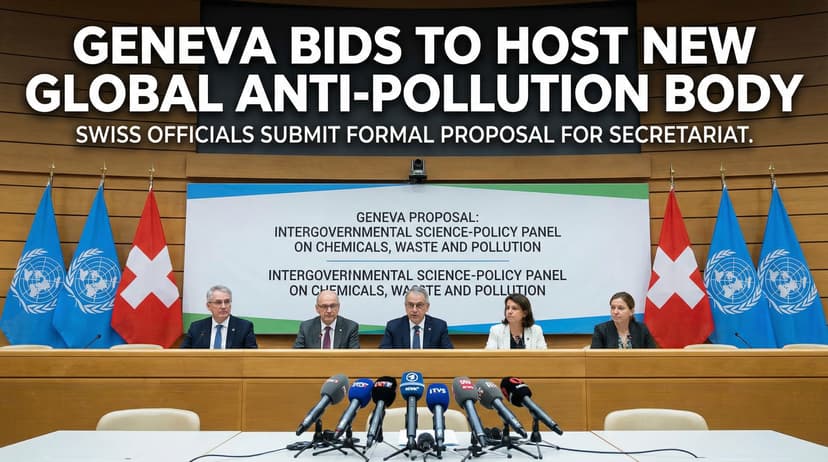 Geneva Bids to Host New Global Anti-Pollution Body