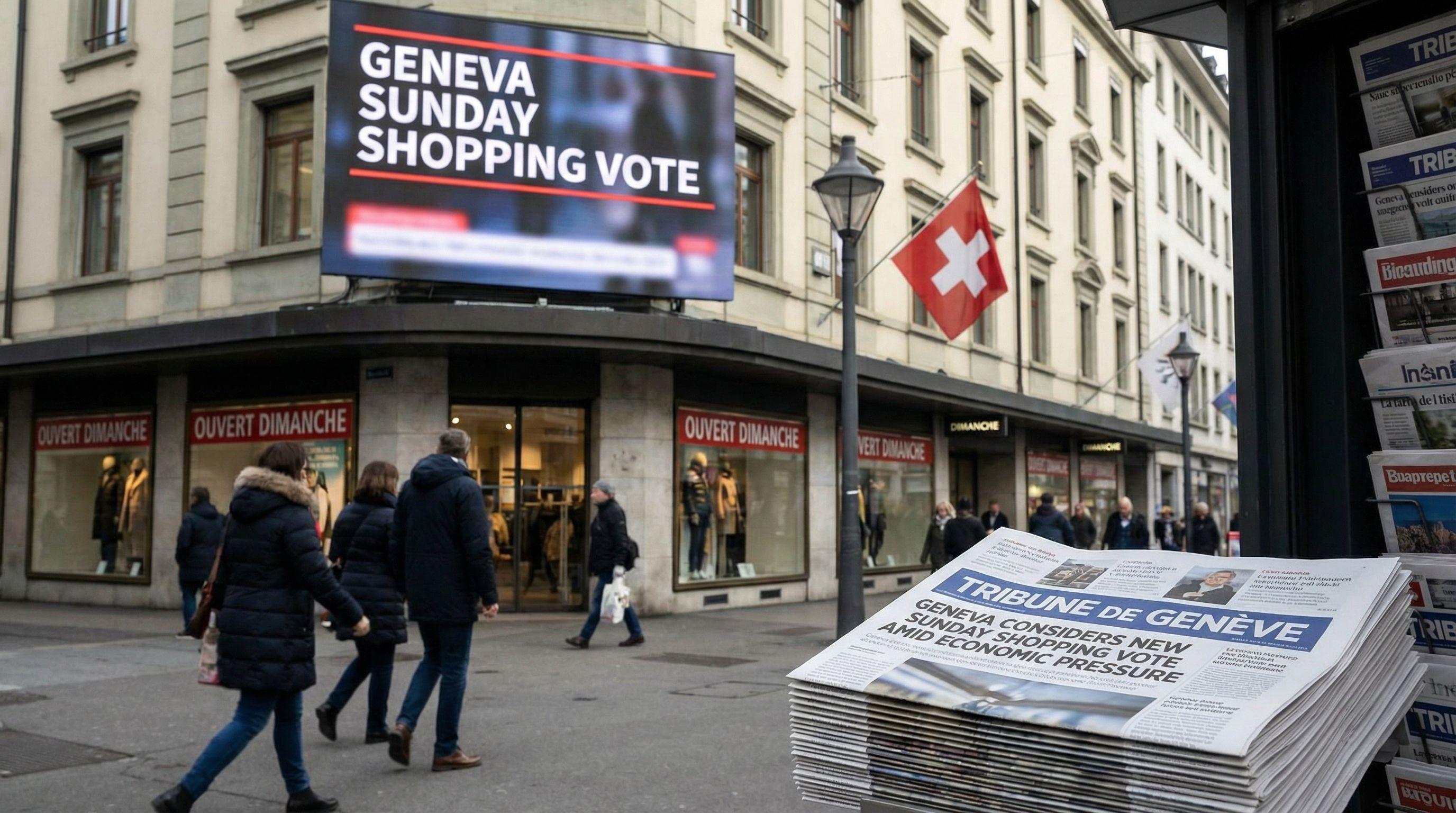 Geneva Considers New Sunday Shopping Vote Amid Economic Pressure