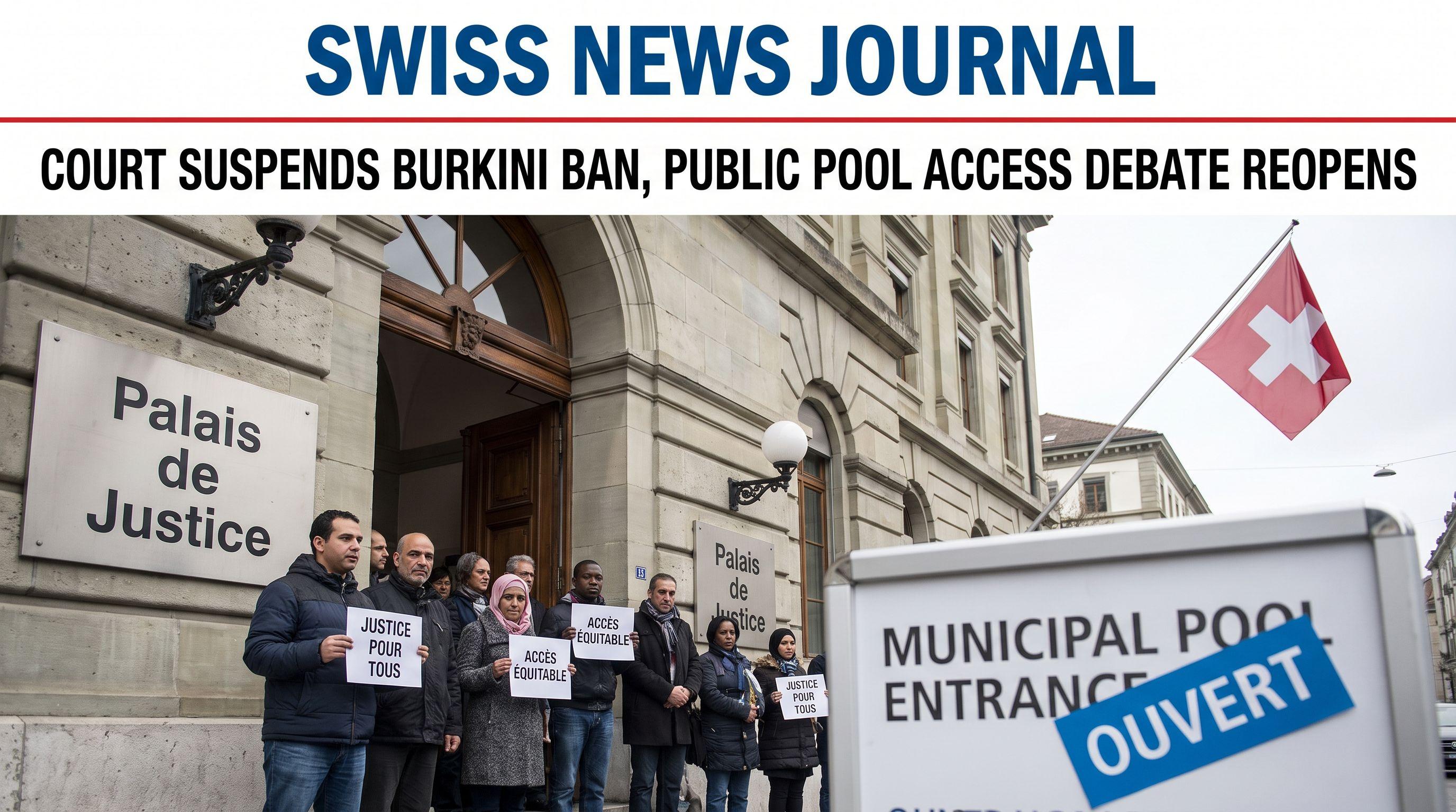 Geneva Court Provisionally Suspends Burkini Ban, Reopening Public Pool Access Debate