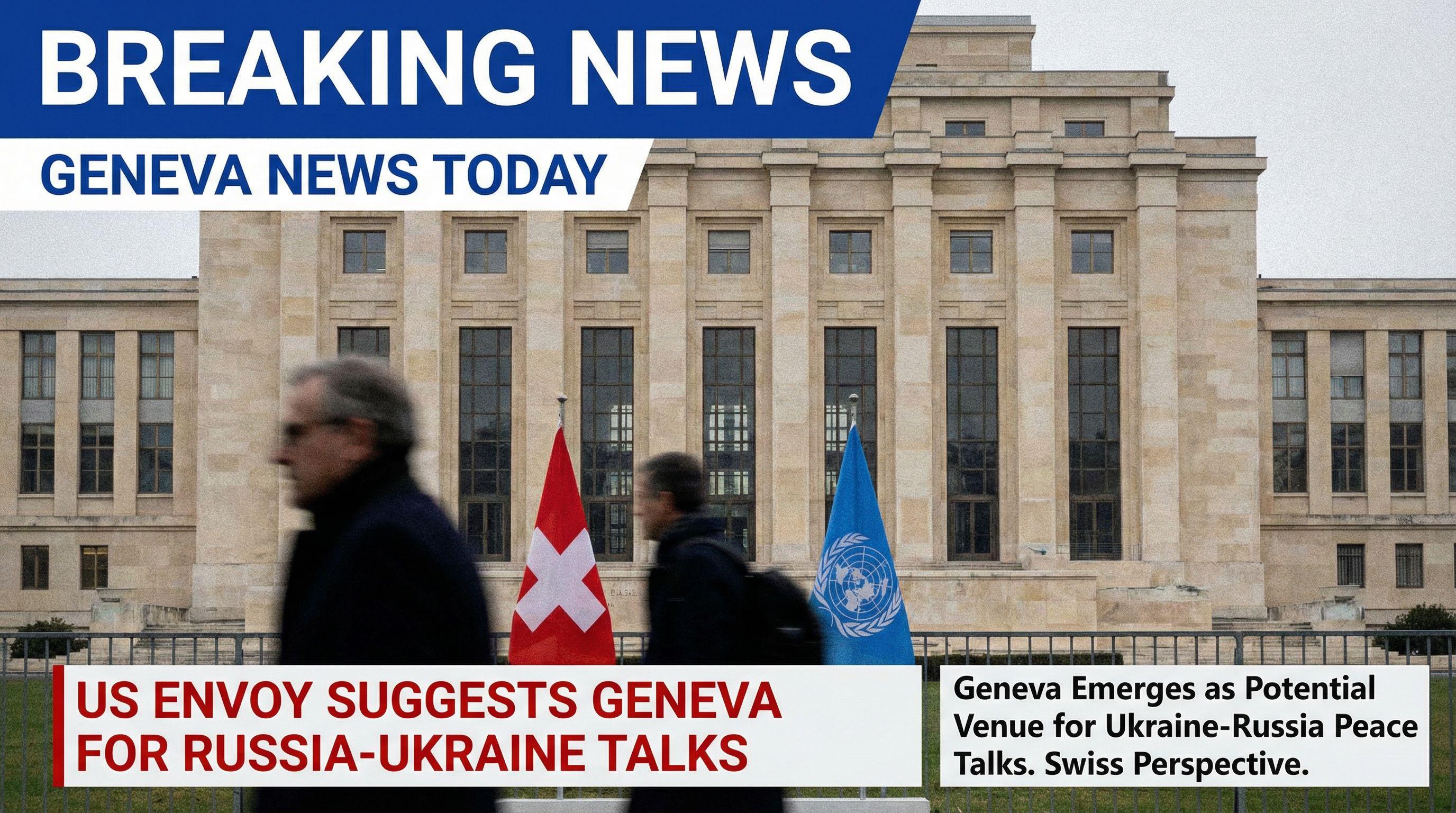 Geneva Emerges as Potential Venue for Ukraine-Russia Peace Talks
