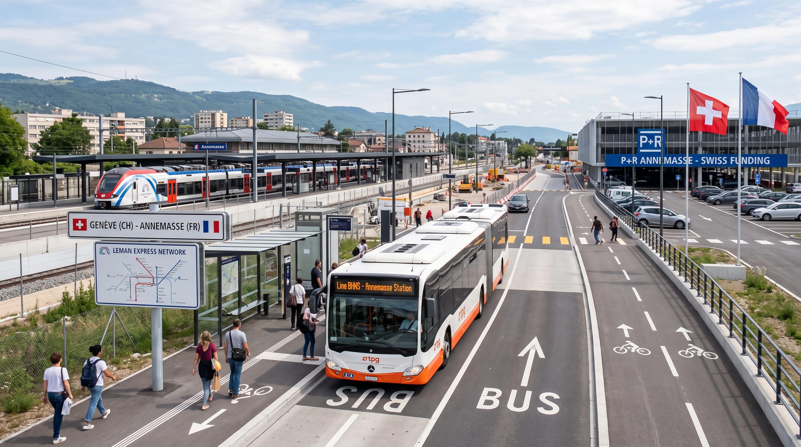 Geneva backs Swiss funding for cross-border transport projects