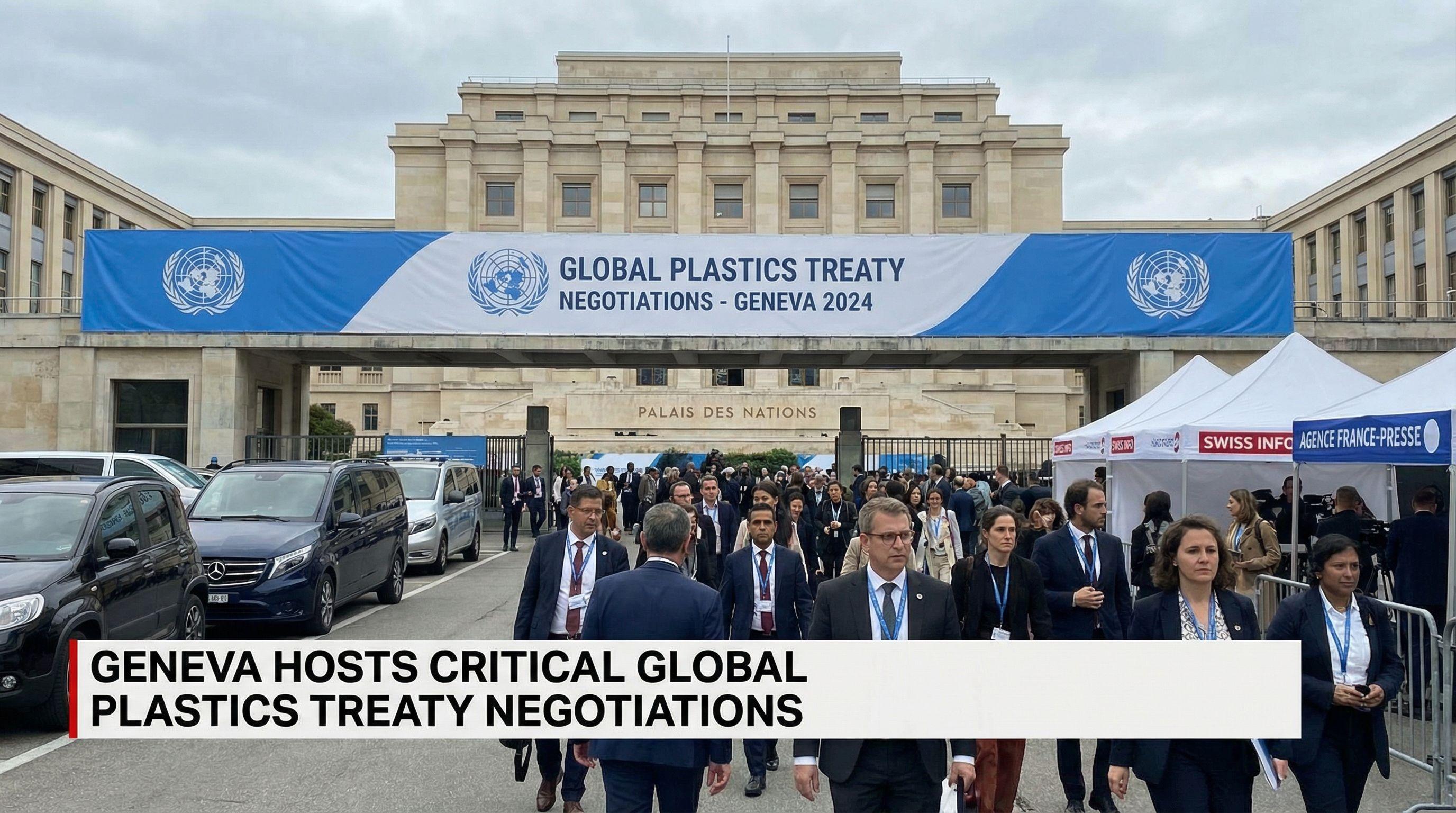 Geneva Hosts Critical Global Plastics Treaty Negotiations