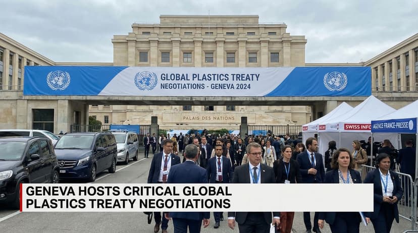 Geneva Hosts Critical Global Plastics Treaty Negotiations