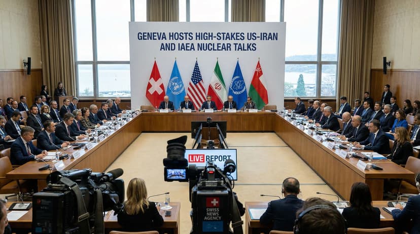 Geneva Hosts High-Stakes US-Iran and IAEA Nuclear Talks