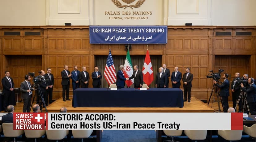 Geneva to Host Historic Signing of US-Iran Peace Treaty