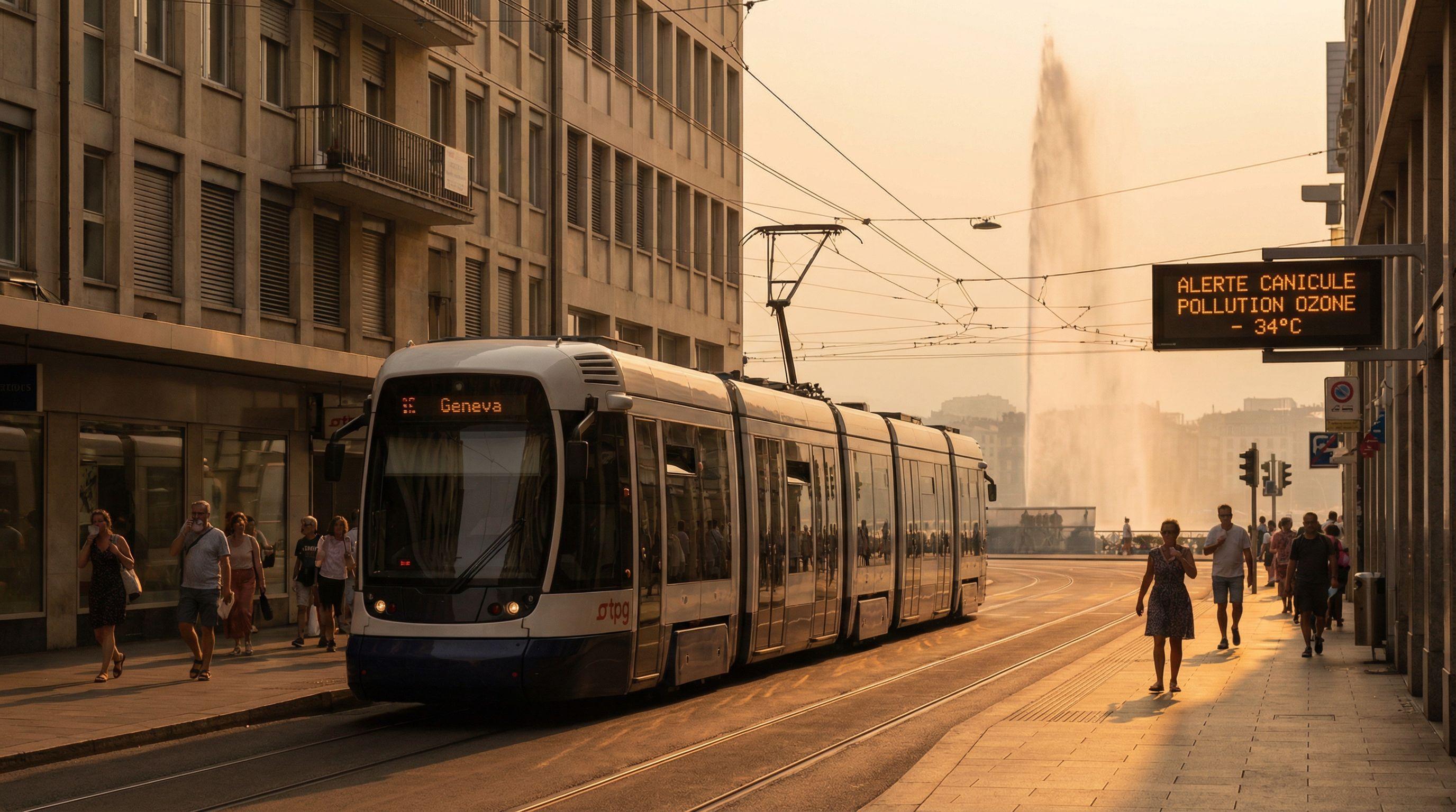 Geneva Implements Free Public Transport Amid Ozone Alert