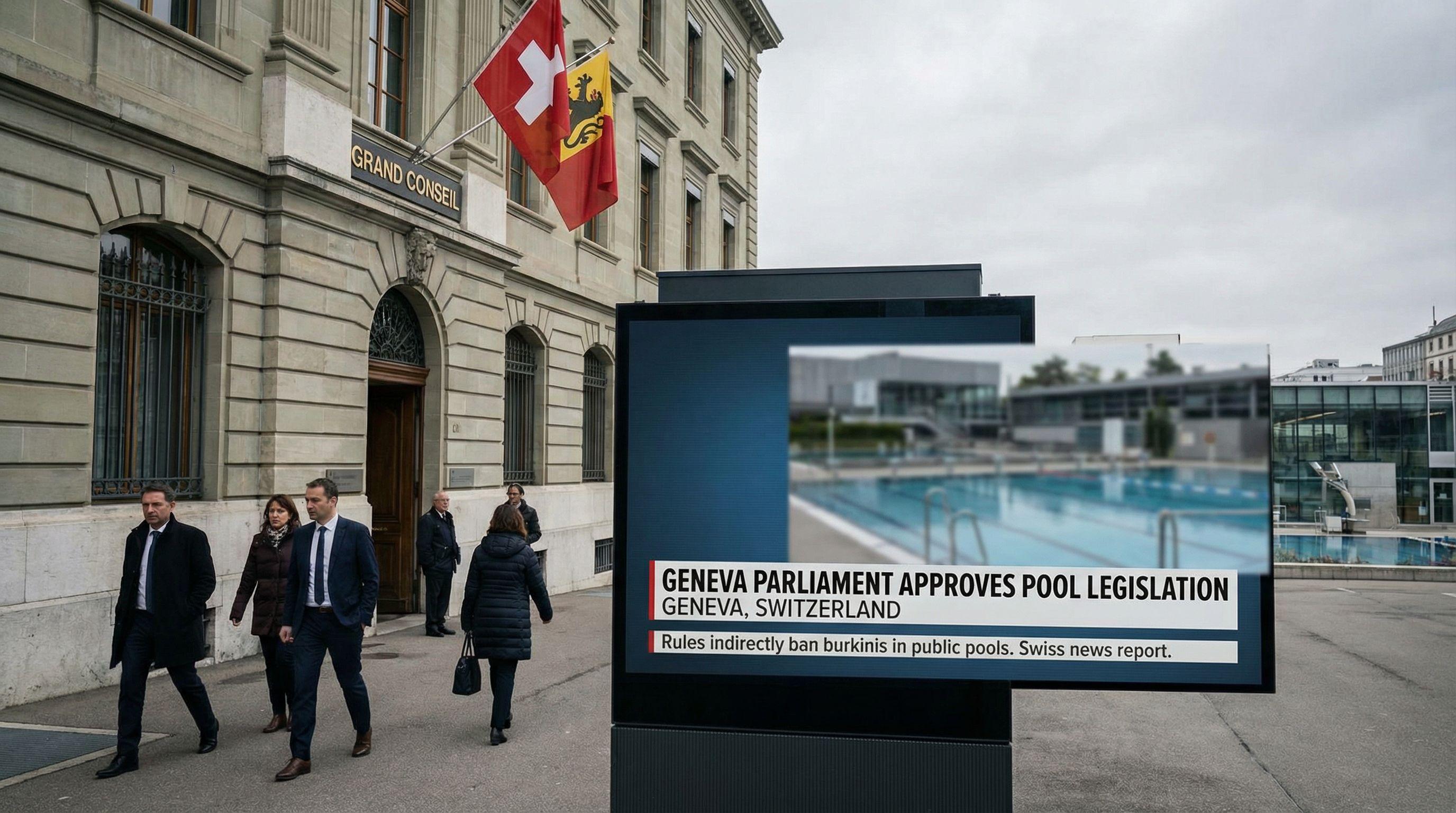 Geneva Parliament Approves Legislation Indirectly Banning Burkinis in Public Pools