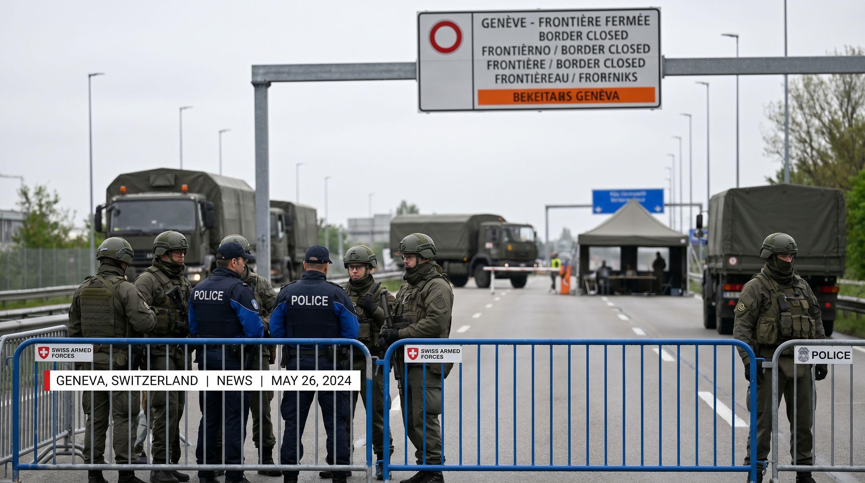 Geneva on Lockdown: Switzerland Ramps Up Security for G7 Summit