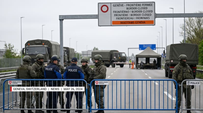 Geneva on Lockdown: Switzerland Ramps Up Security for G7 Summit