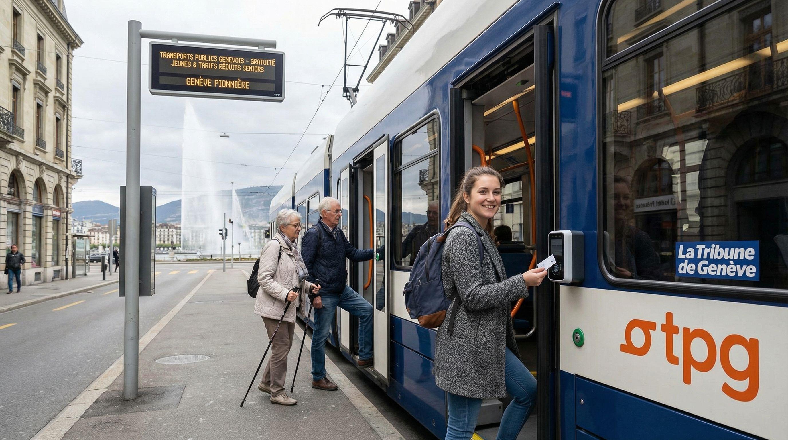 Geneva Pioneers Free Public Transport for Youth and Discounted Senior Travel