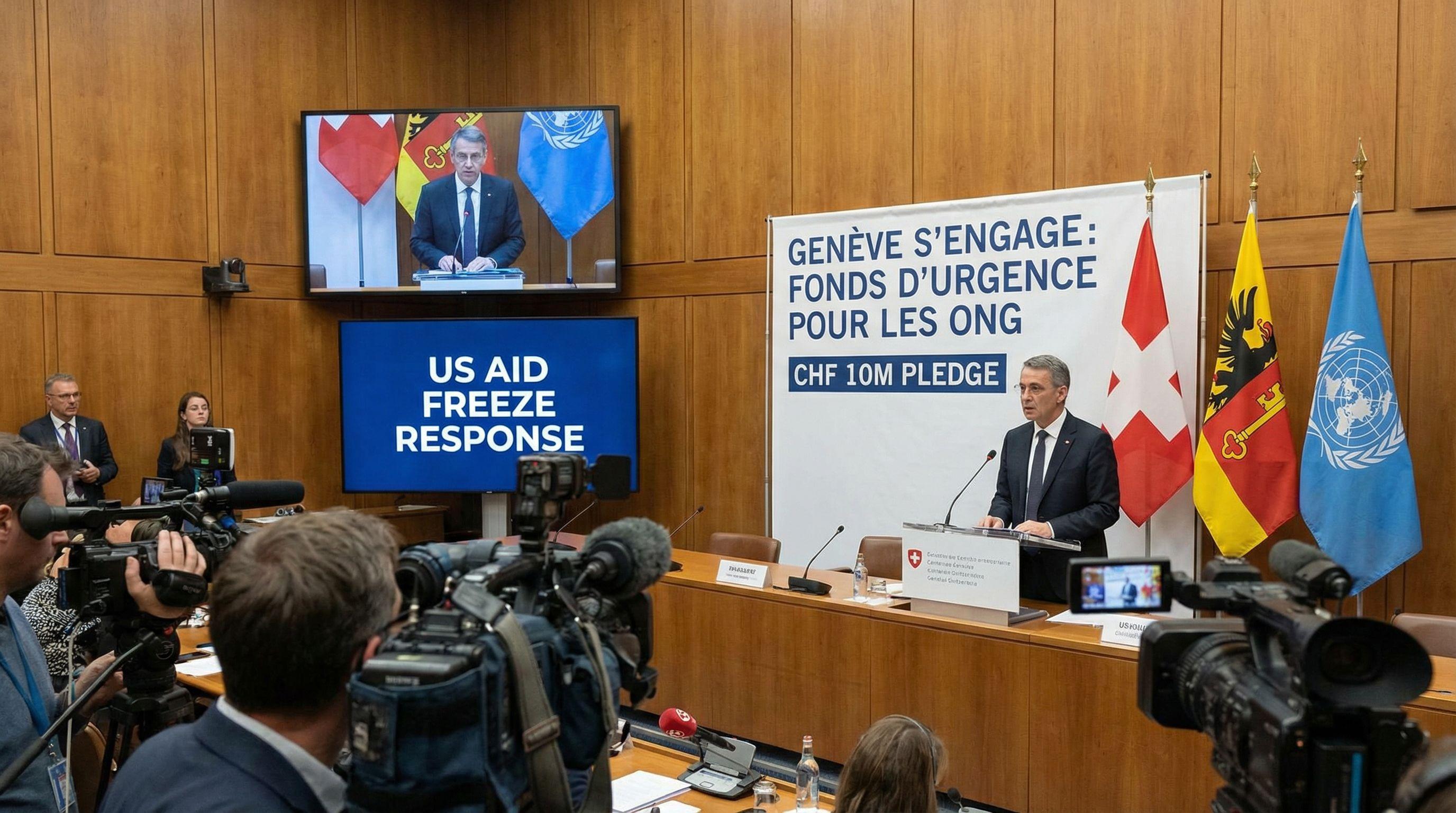 Geneva Pledges CHF10M Emergency Fund for NGOs After US Aid Freeze