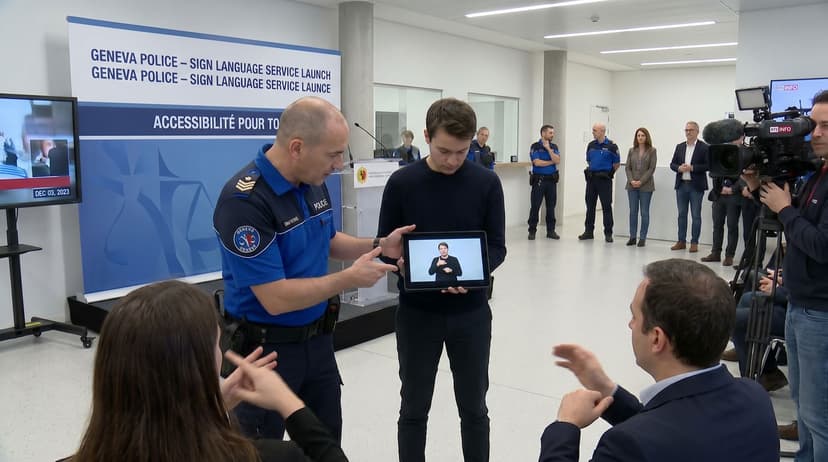 Geneva Police Launch Sign Language Service in a Swiss First for Accessibility