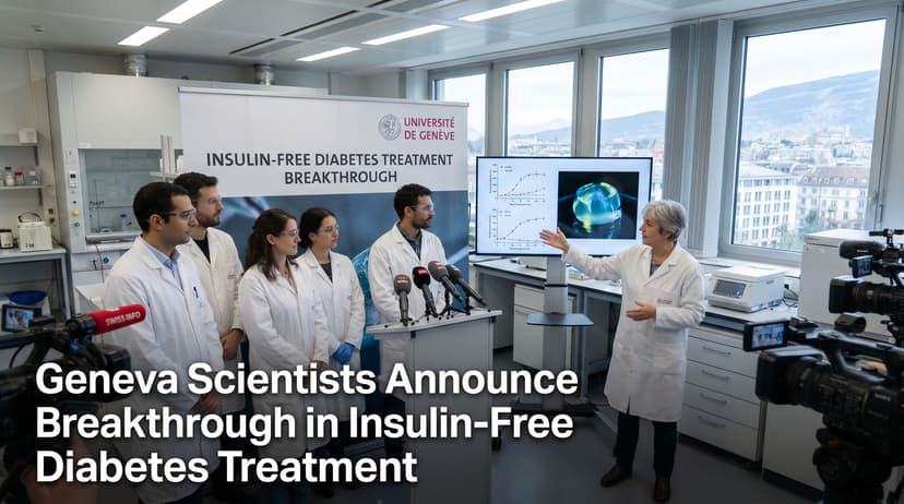 Geneva Scientists Announce Breakthrough in Insulin-Free Diabetes Treatment