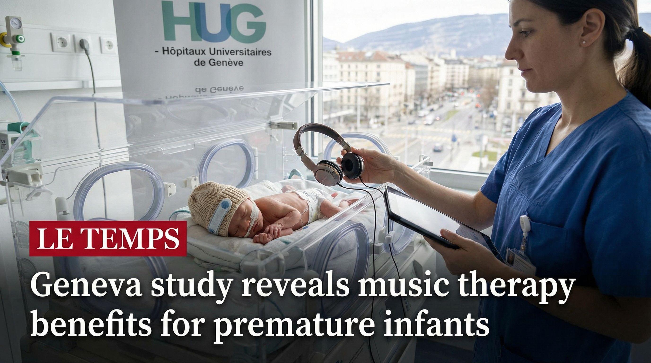 Geneva study reveals music therapy benefits for premature infants