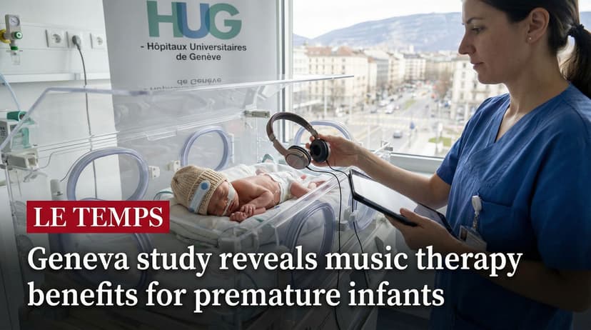 Geneva study reveals music therapy benefits for premature infants