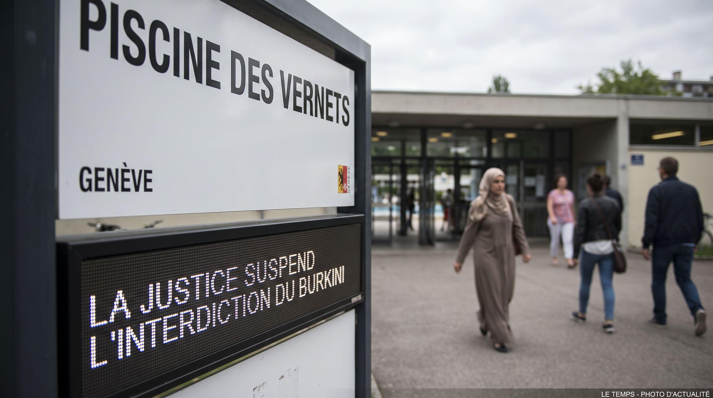 Geneva Court Suspends Public Pool Burkini Ban