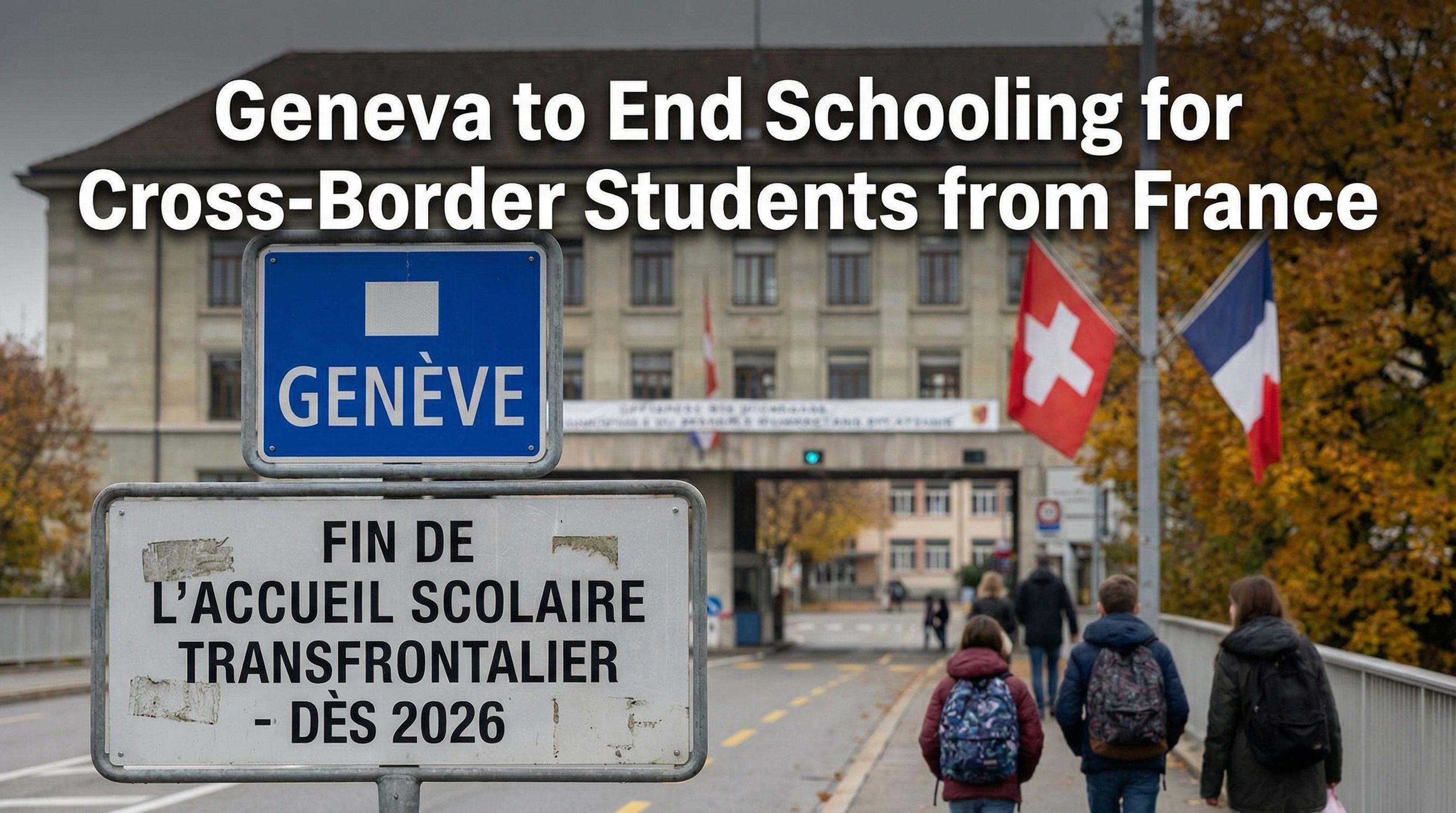 Geneva to End Schooling for Cross-Border Students from France