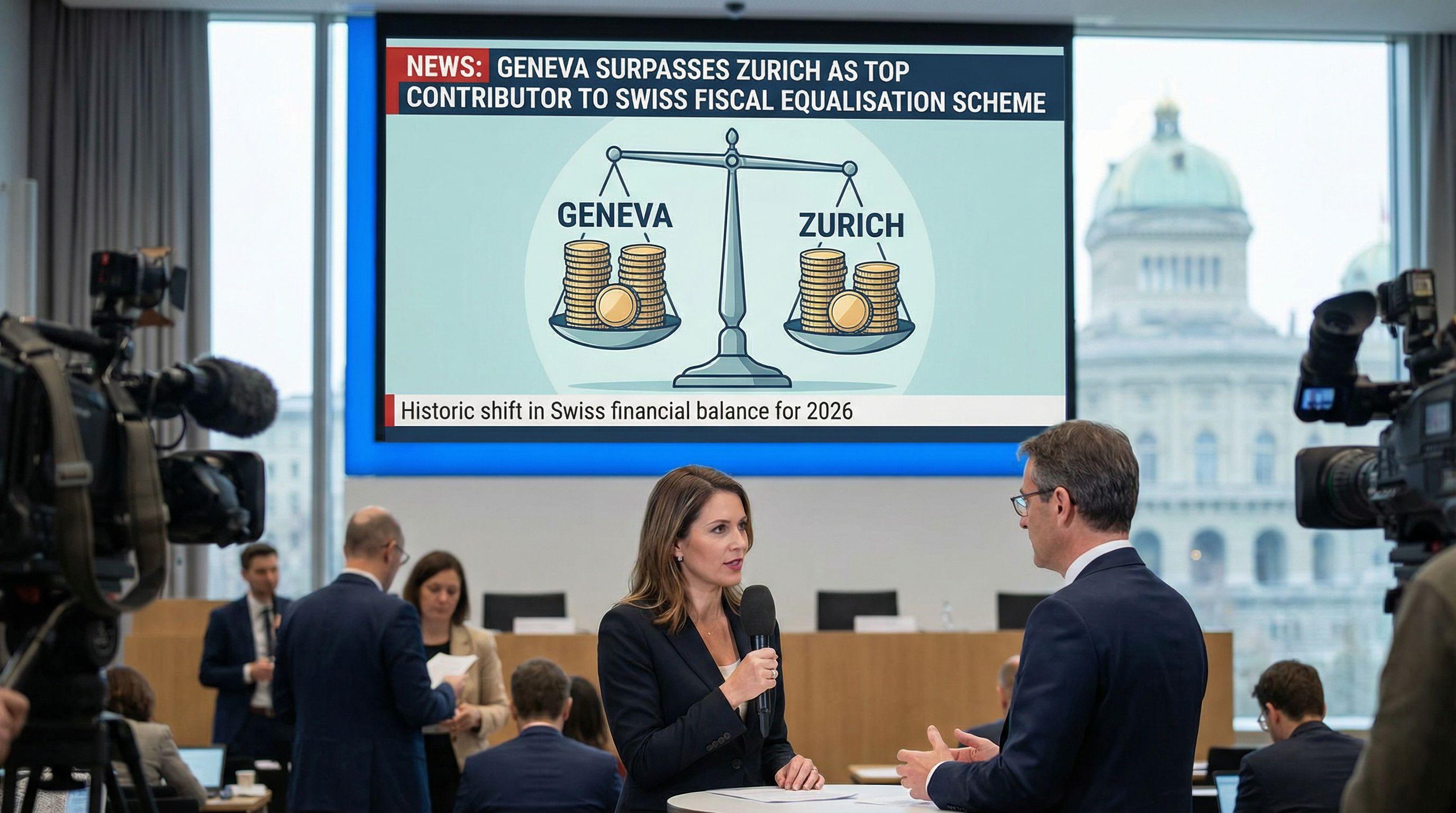 Geneva Surpasses Zurich as Top Contributor to Swiss Fiscal Equalisation Scheme